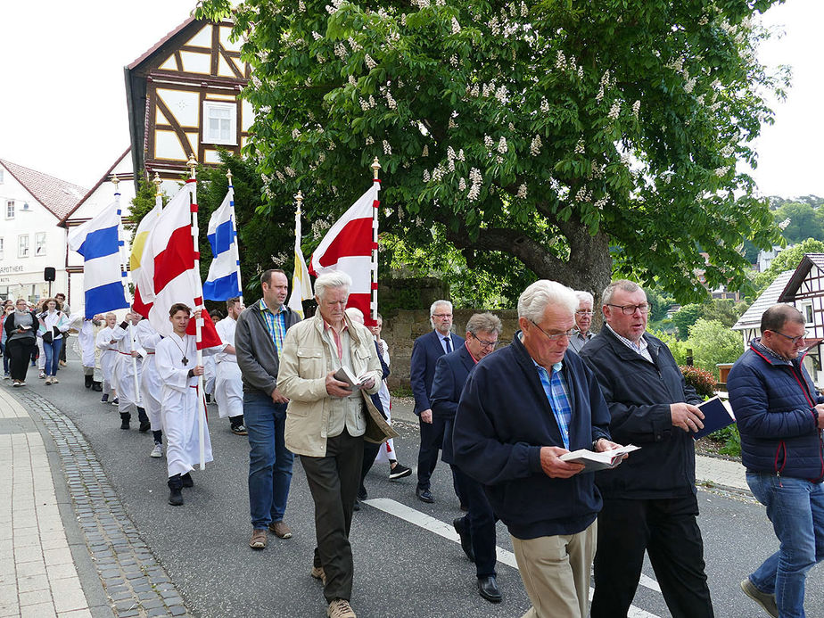 Bittprozession an Christi Himmelfahrt (Foto: Karl-Franz Thiede)